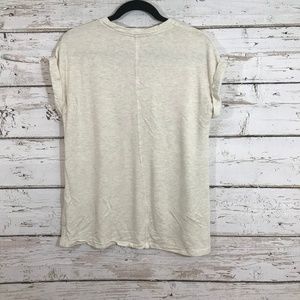 Zobha Tops - Zobha Cream Short Sleeve Sweater Zobha Tops - Zobha Cream Short Sleeve Sweater